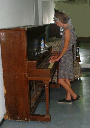 Lady on piano